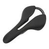 Carbon Fiber Bike Saddle Microfiber Leather Surface Hollow Seat Cushion for Mountain Road Bikes