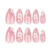 French False Nails Bow Tie Pearl Press on Nails Manicure Fake Nials  DIY