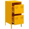 Sideboard Mustard Yellow 35 x 39 x 73.5 cm Cold Rolled Steel