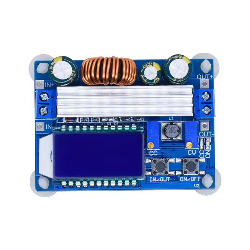 Понижающий преобразователь постоянного тока 5,5-30 В до 0,5-30 В 35 Вт, регулируемый повышающий/понижающий стабилизатор напряжения, модуль питания с ЖК-дисплеем