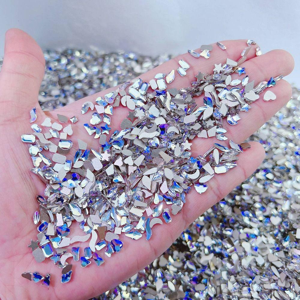 50 шт./упак., украшение для ногтей с мультяшным узором, яркие цвета, красота для дизайна ногтей для детей и взрослых