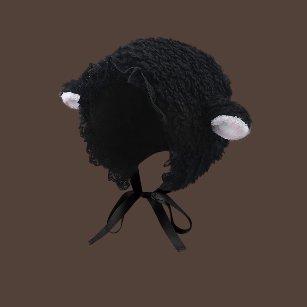 Soft Costume Hats Lamb Cashmere Cosplay Hat Warm Outdoors Hats