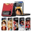 Black Hard PC Case for Samsung Galaxy ZFlip Z Flip 3 5G Z Flip 4 ZFlip3 Flip3 Flip4 Zflip LuffysOnes Pieces Coque