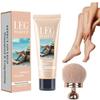 Leg & Body Makeup Foundation with Brush, Waterproof Leg Makeup for Varicose Veins, No Transfer Cover Up Body Foundation