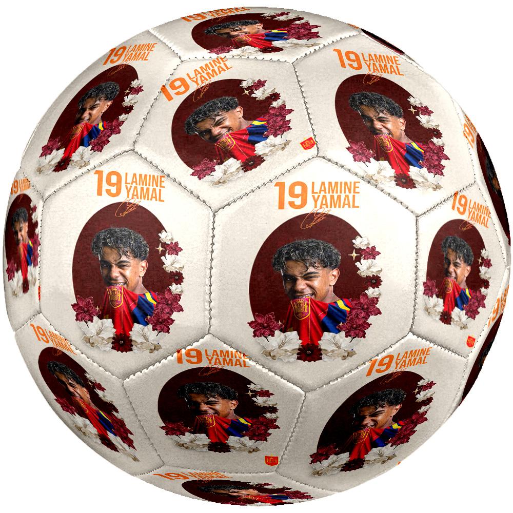 Lamine Yamal's Dynamic Soccer Celebration Size 5 Football Machine Sewn Indoor/Outdoor Universal Football Sports Enthusiast Gifts