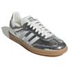 adidas Samba OG Cracked Metallic Pack - Серебристые Женские Кроссовки Серебристо-Металлик Обувь-Белый Основной-Белый JR0035