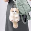 Милая плюшевая кошка кукла кулон девушка рюкзак кукла кулон пара сумка брелок декоративный подарок