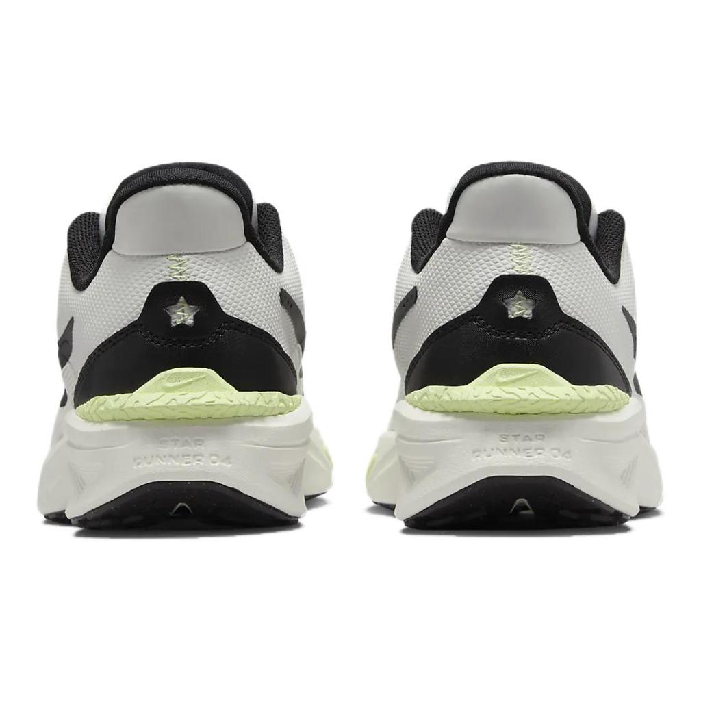 Nike Кроссовки детские Star Runner 4 GS Summit White Black Barely-Volt DX7615-102