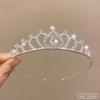 Birthday Rhinestone Crown Headband Princess Tiara Bride Wedding Crown Adult Headband Diamond Children