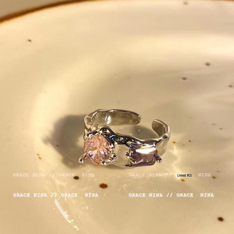 Кольца в виде бабочек и змей Niche Design: Стильный комплект ювелирных изделий класса люкс для модных девушек