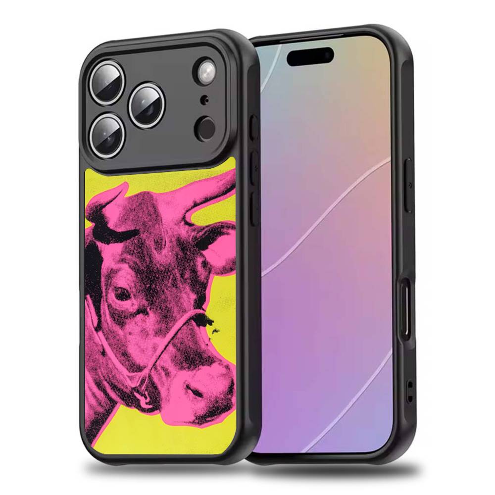 A-Andy-S W-Warhol Художественный Чехол Для Телефона Для iPhone 17,16,15,14,13,12,11,Pro,Max,Plus,Mini,SE4,E Магнитный Magsafe Беспроводная Зарядка