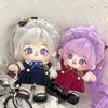 20cm Cute New Cotton Doll Girl Doll  DIY Changeable Clothes Inner Frame Doll Gift Birthday Christmas Purple Hair