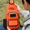 Нагрудная сумка-слинг Водонепроницаемый нейлон Портативная Большая вместимость Для активного отдыха Путешествий Кемпинга Рыбалки Спорта Бега Сумка через плечо Одноплечевая сумка
