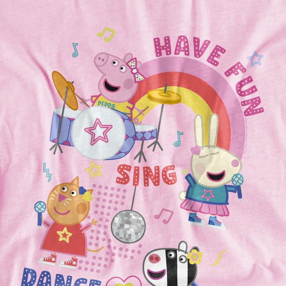 Peppa Pig Футболка «Дети веселятся с друзьями»