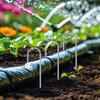 50/100Pcs U-shaped Ground Stake Anti-Rust Garden Pile Easy Installation Reusable Multipurpose Garden Landscape Piles