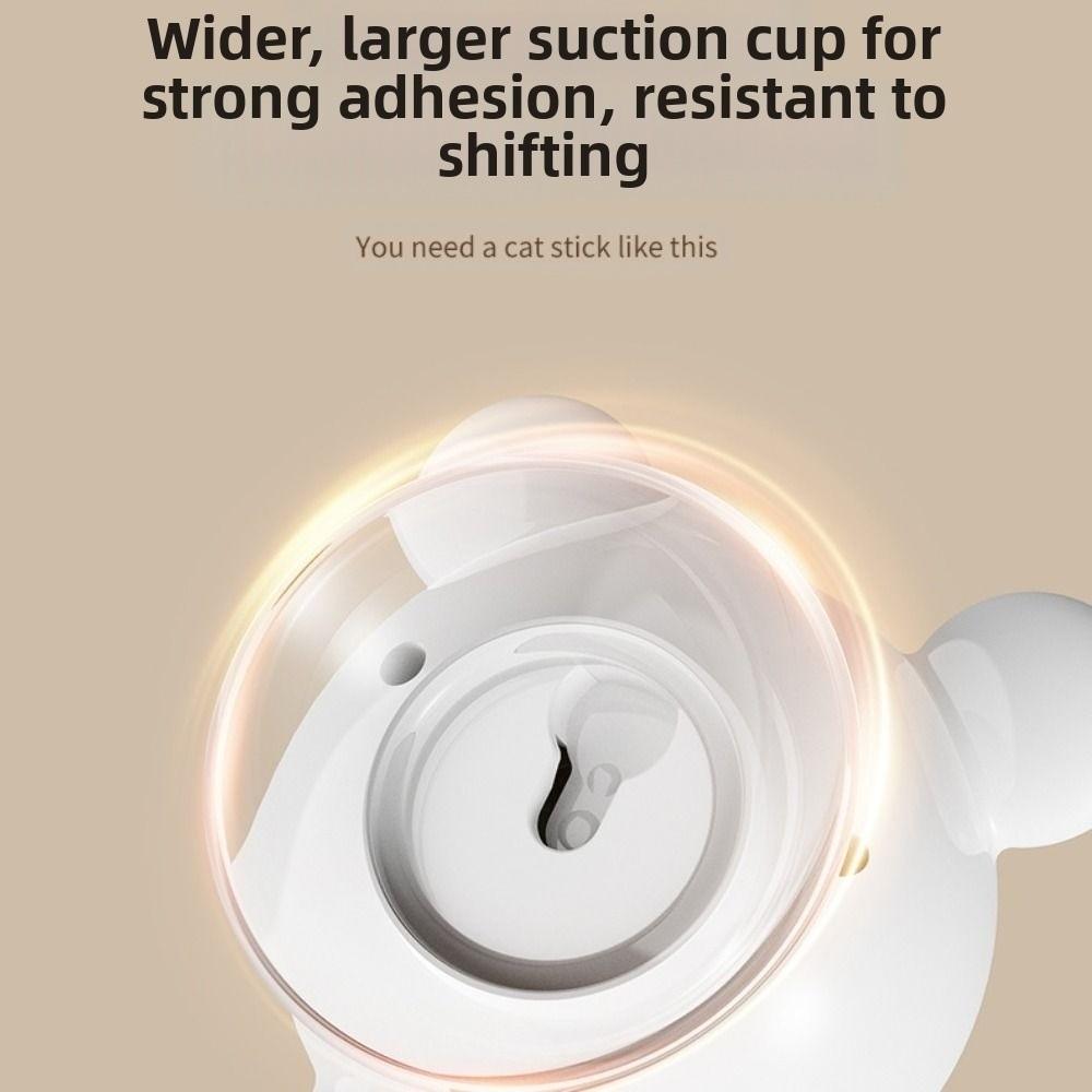 Rechargeable Intelligent Interactive Cat Toy Suction Cup Caterpillar Kitten Toys  Pet Supplies