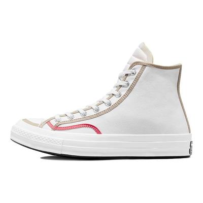 Белые кроссовки унисекс с гибридной текстурой Chuck 70 High Varsity 171408C