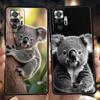 Чехол для телефона с коалой для Xiaomi Redmi Note 14 5G 13 12 10 11 Pro Plus 4G 14C 13C 12C 10C 9C Мягкий ТПУ чехол