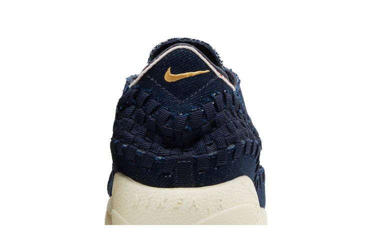 Nike Air Footscape Woven Сырой Деним Обсидиан (Женский)