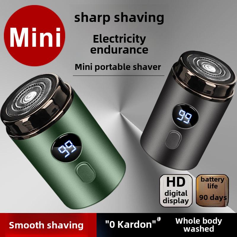 Компактная мужская электробритва - Полностью моющаяся, Суперчистая, Портативная для путешествий