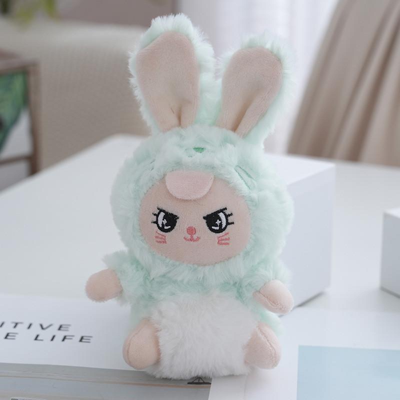 Dreamy Elf Adorable Plush Bunny Keychain Perfect For Stylish Accessories Backpack