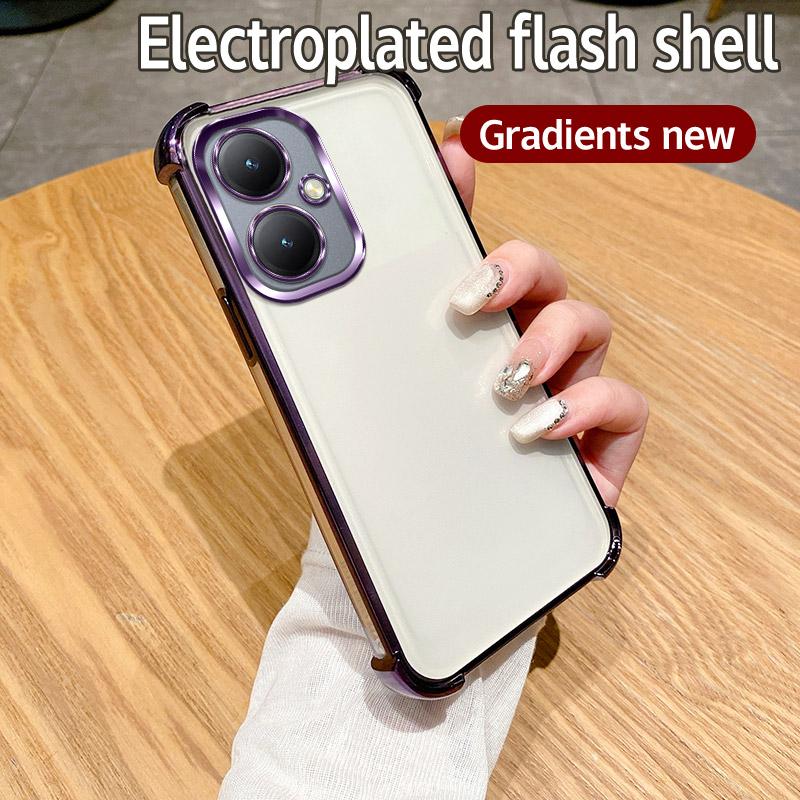 Для Xiaomi Redmi 13C 5G Чехол Xiaomi Poco M6 5G Чехол для телефона Блестящий блестящий силиконовый объектив камеры Мягкая задняя крышка