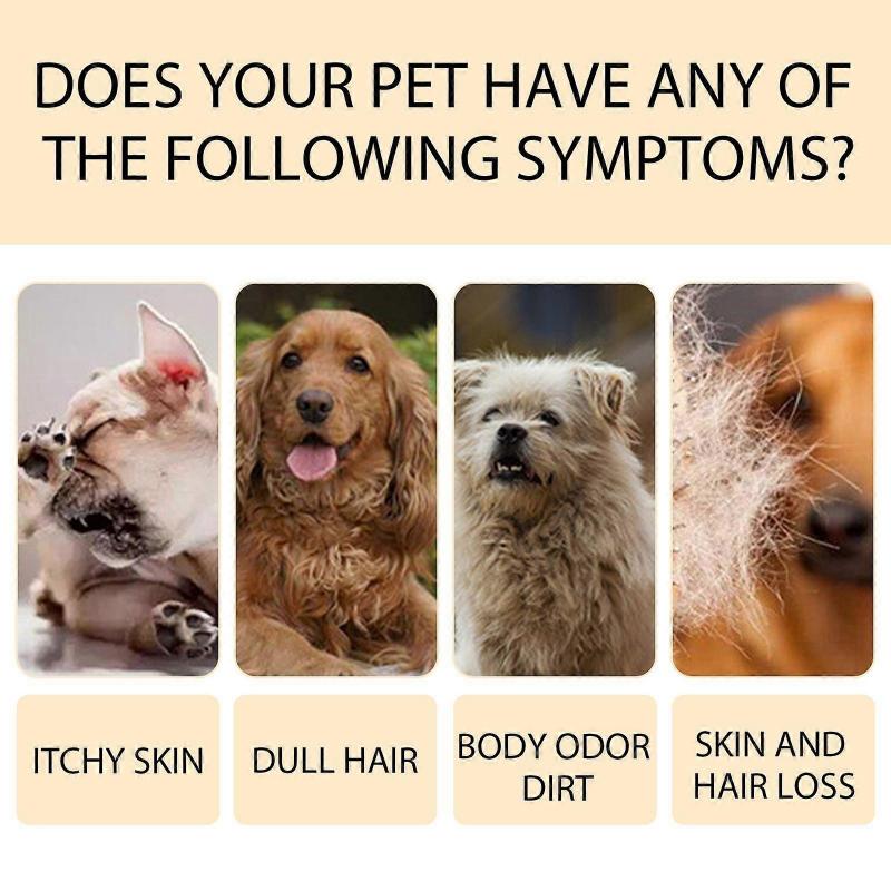 Pet Shampoo - Dog Shampoo and Coat Wash for Hydrating, Cleansing and Adding Shine - Pet Supplies - 300ml
