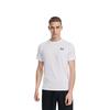 Under Armour T Shirts Men's White Crew Neck Moderate Straight Fit 1361683-100