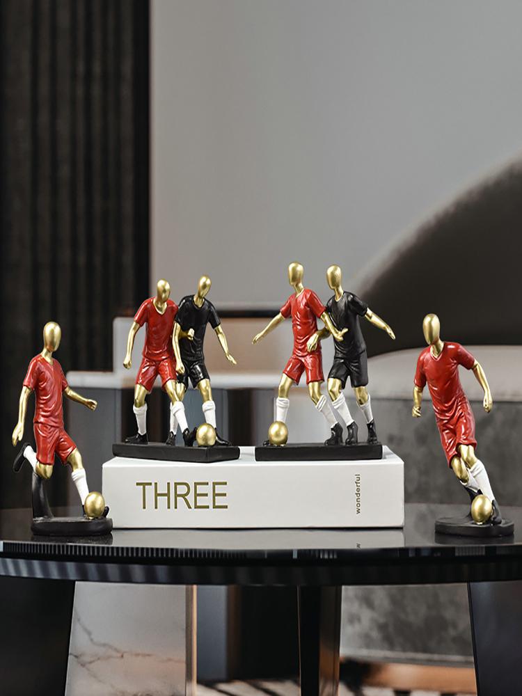 Статуэтка 1шт спортсмен смола домашний телевизор шкаф винный шкаф кабинет гостиная спальня офис рабочий стол дом