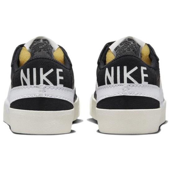 Nike Blazer Low '77 Jumbo Черный Белый Ж - FD9858-001