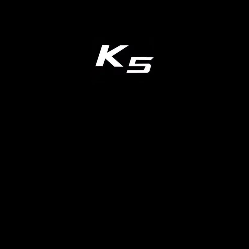 AABJC1 2pcs LED Car Door Welcome Lights Logo Laser Projector Lamp Compatible For KIA K5 First Gen 2011-2014 2015 2016 Car Accessories