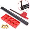 S10K-SCLCR06 Lathe Boring Bar Turning Holder+ CCMT060204HM Carbide Insert+Wrench
