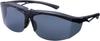 Large Glasses Polarized Smoke Flip-up Overglasses, Compatible, Lenses,