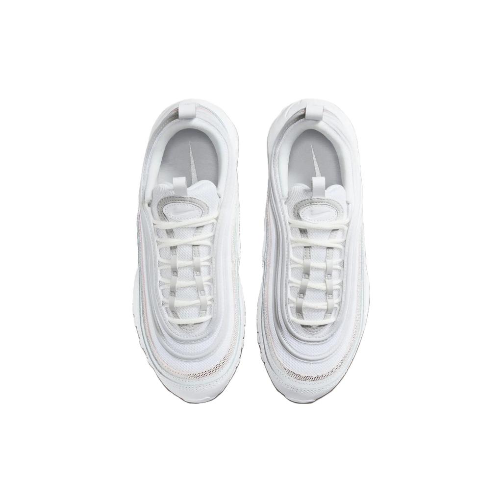 Nike Air Max 97 White Chrome Reflective Women Sneakers Platinum-Tint Metallic-Silver FQ8889-100