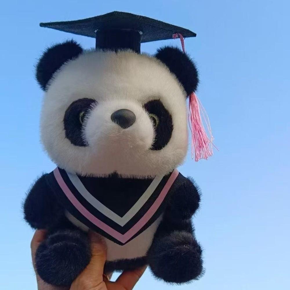 Panda Graduate Plush Dolls Stuffed Graduation Panda Plush Toy Kawaii Graduation Gift Kids Gift