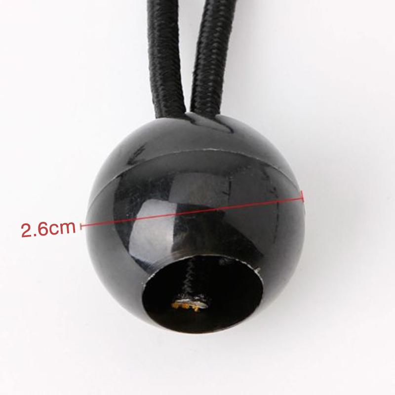 10 шт. зажим для флагштока прикрепить ветроуказатели флаги к столбам шар банджи-шнур завязывает веревку