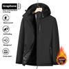 Cozy Up Graphene Jacket Men's Thickened Warm Cotton Jacket Windproof and Waterproof Outdoor Cotton Jacket