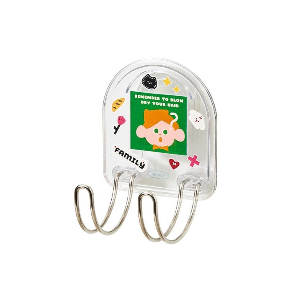 Space-Saving Storage No-Drill Wall-Mounted Storage Rack Multi-Purpose Hairdryer Organizer Bathroom