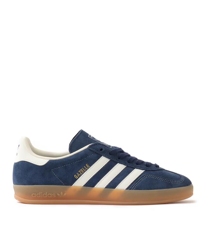 JQ8393 adidas Originals Gazelle Indoor Ночной Индиго Белый (Мужской)