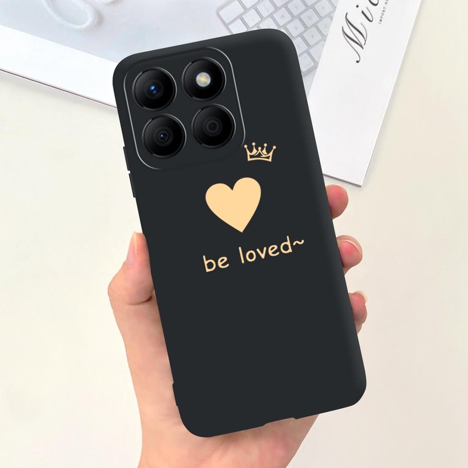 Women Fashion Girly Phone Case For Huawei Honor X9b Honor X8b Coque Funda Flower Pattern Soft Silicone Funda HonorX9b 5G Coques