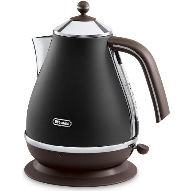 Electric Kettle De'Longhi Icona KBOV2001.BK Black