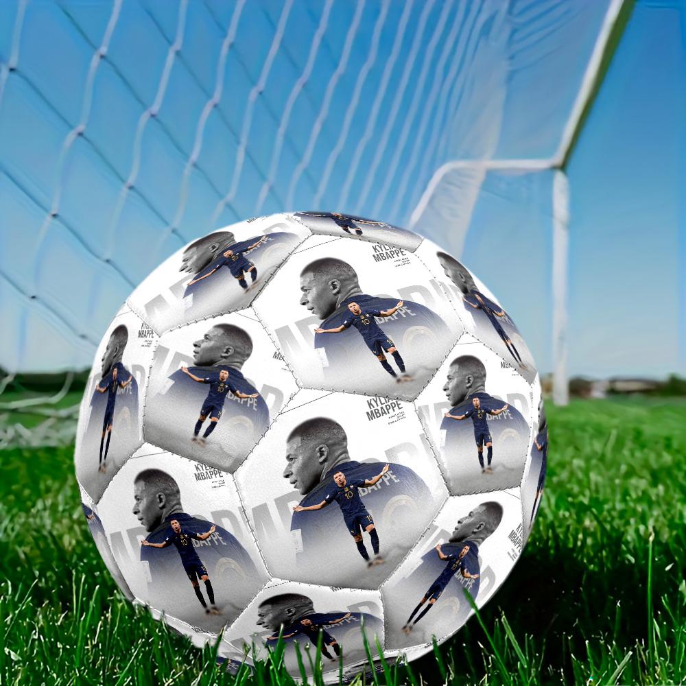 Mbappe1 Size 5 Soccer Football Machine-Stitched Indoor/Outdoor Universal Football Soccer Accessory