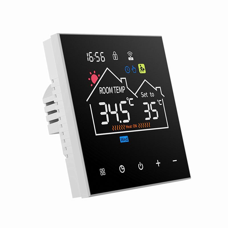 Tuya Smart WIFI Контроллер температуры AC90~240В 3А/16А для электрического подогрева пола/воды/газового котла Термостат