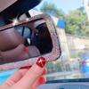 Full Rhinestone Auto Interior Decoration Shiny Crystal Car Styling Accessories  Auto Interior Space