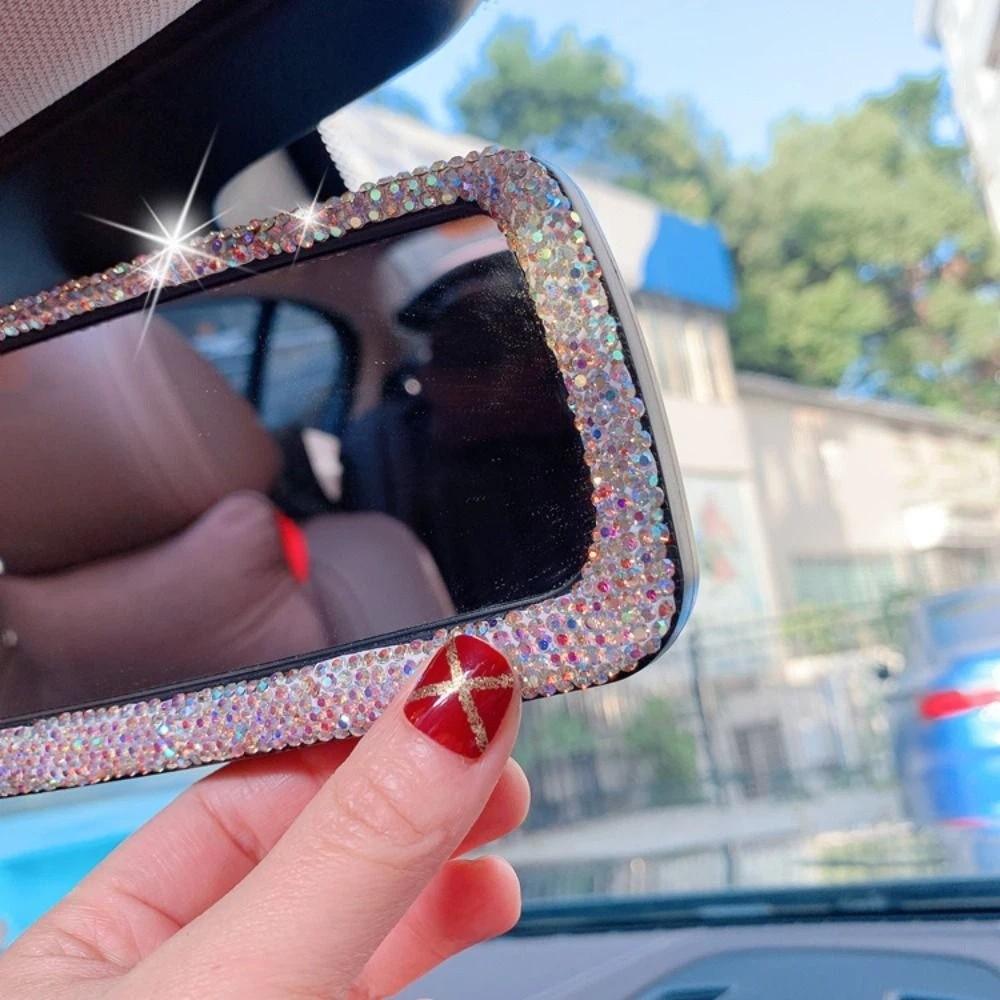Full Rhinestone Auto Interior Decoration Shiny Crystal Car Styling Accessories Auto Interior Space