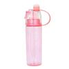 600 мл Спортивная пластиковая чашка для воды с распылителем, уличная бутылка для охлаждающей воды, креативный студенческий подарок, чашка для воды с распылителем, удобные чашки, посуда для напитков