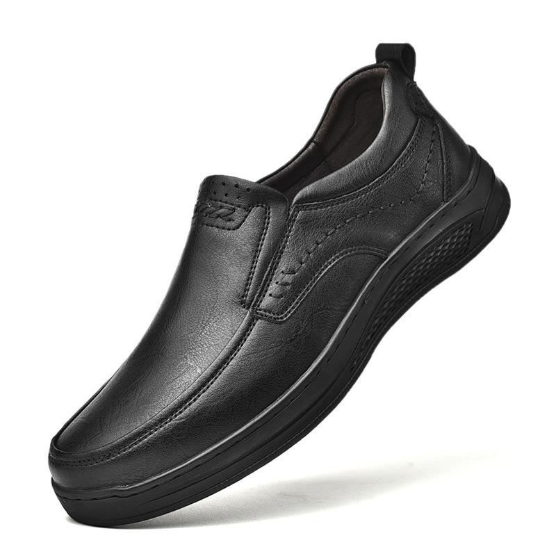 Мужские лоферы из натуральной кожи, удобная повседневная обувь для вождения, высококачественная коровья кожа, деловая мужская обувь ручной работы на плоской подошве для мужчин