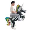 Unicorn Inflatable Suit Cross Border Colorful Tianma Mounts Party Cartoon Performance Halloween Skeleton Pork Rib Unicorn