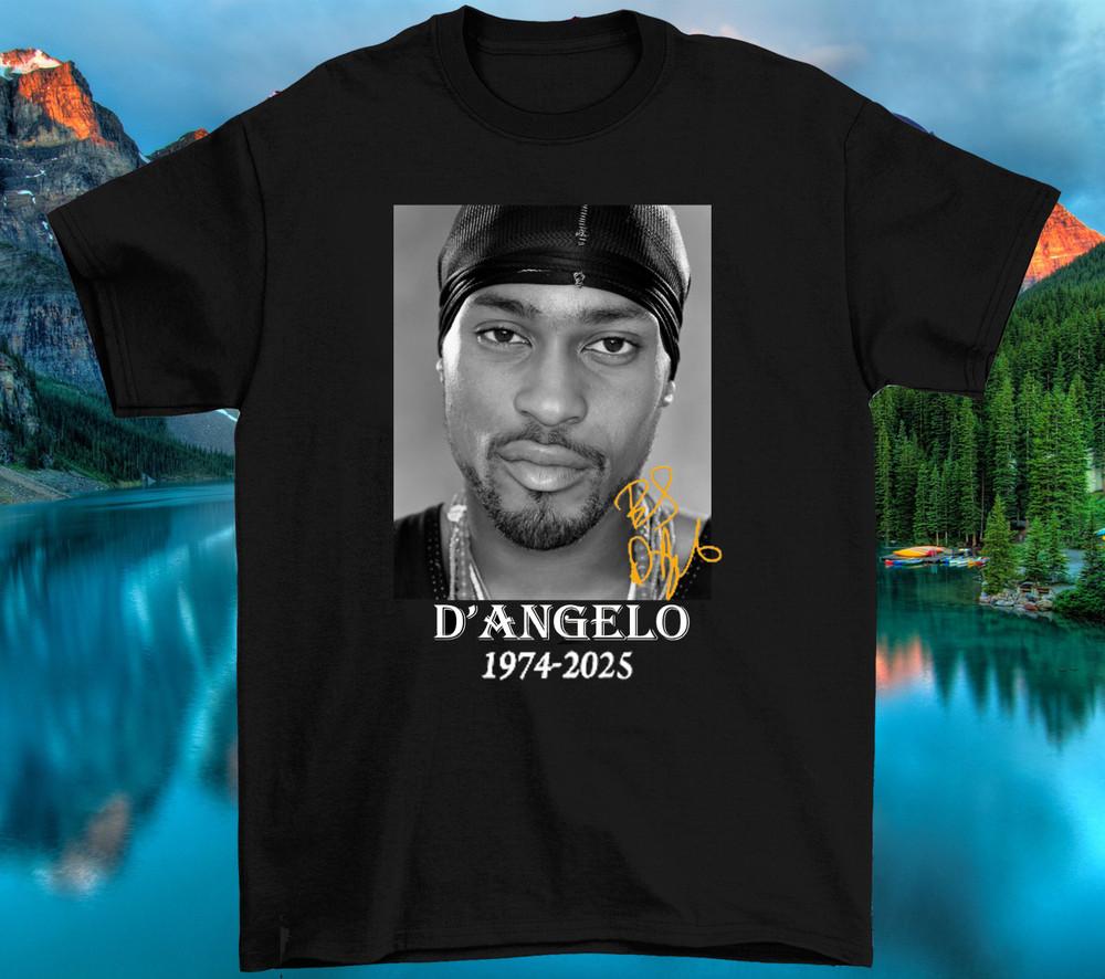 Remembering D'Angelo short-sleeved T Shirt S-5XL men Unisex T-Shirt