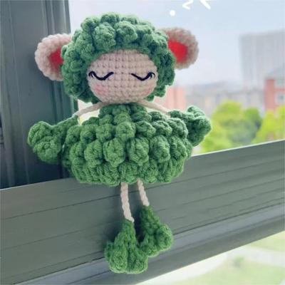 Мечтающая Овечка Ручное плетение DIY Сумка с материалами Пряжа для вязания Нитки Крючок Кукла Подушка Домашний Декор Подарок для пары Ручная работа